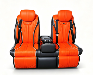 Modificación de Asiento Doble Aero de Lujo Personalizado con Cuero PU para Autocaravana <span class=keywords><strong>Mercedes</strong></span> <span class=keywords><strong>Sprinter</strong></span> - Product Image 2