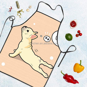 <span class=keywords><strong>Tablier</strong></span> de chef cuisinier pour enfants Vente en gros <span class=keywords><strong>pas</strong></span> <span class=keywords><strong>cher</strong></span> Dessin animé mignon imprimé Logo personnalisé Parent enfant Jardinage <span class=keywords><strong>Peinture</strong></span> Art Bake - Product Image 6