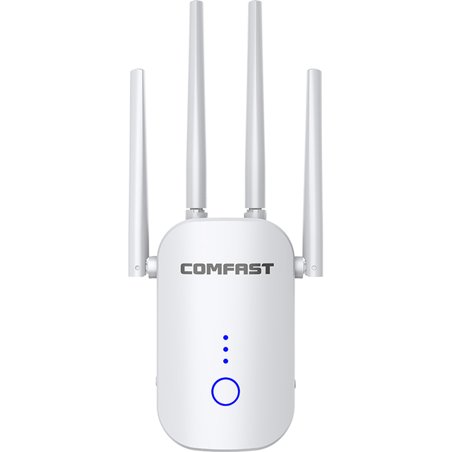 Comfast New Upgrade Repeater Wifi Popular 1200Mbps Dual Band Wifi Repeater 5.8G Wifi Signals Dual Band