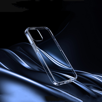 Pour le nouvel IPhone16 Transparent anti-rayures TPU + PC coque de téléphone quatre coins étuis de téléphone portable antichoc pour iPhone 16 Pro Max
