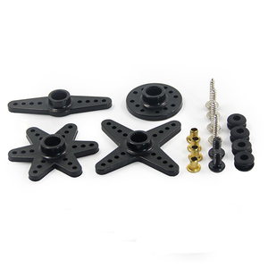 Fs5109m 10kg màu đen <span class=keywords><strong>1</strong></span>:<span class=keywords><strong>10</strong></span> điều khiển vô tuyến đồ chơi RC sở thích bánh răng 180 độ servo RC bộ phận Robot servo chỉ đạo Analog kim loại feetech - Product Image 6