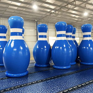 Jeux de sports de plein air personnalisés en gros bowling gonflable, bowling gonflable en pvc, bowling géant jouets à balles d'intérieur - Product Image 1
