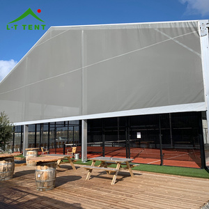 Carpa Personalizable para Cancha de Tenis Interior Extendida de 30x60m, con Techo Transparente, Resistente al Fuego, Impermeable, de PVC y Aluminio - Product Image 2