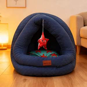 Cama para Mascotas Pet Banana Boat, Cálida para Otoño e Invierno, para Perros y Gatos, Desmontable y Lavable, Colchón para Jaula de Perro - Product Image 4