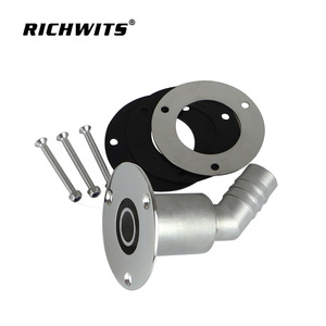 Tuyau d'échappement de chauffage marin RICHWITS 22mm 24mm en acier inoxydable, adaptateur de ventilation pour échappement de vapeur et de fumée de camping-car - Product Image 4