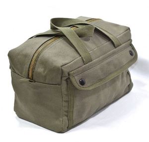 Free sample Mechanics Heavy Duty Tool <b>bag</b> with Brass zipper and side pockets, tool <b>bag</b> for cars, drill, <b>garden</b> and electrician - Product Image 3
