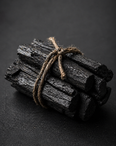 Original <b>Black</b> Charcoal Carbon Nut Sulawesi Brand 3 Hours Burning Time Barbecue Hardwood Lump Shell 5% Ash Indonesia Originated - Product Image 6
