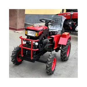 Mini 4x4 12HP 15HP 30HP drive Tractor best price agricultural farming for sale