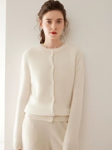 Maglione Senza Maniche OEM/ODM <span class=keywords><strong>SKC</strong></span> Eco-Friendly in Lana/Cashmere/Seta con Collo Alto e Fodera in Lana, Nuovo Stile Classico Spazzolato - Product Image 2