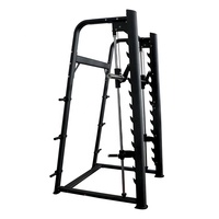 Machine Smith Commerciale Multifonctionnelle pour la Musculation et l'Entraînement en Salle de Sport