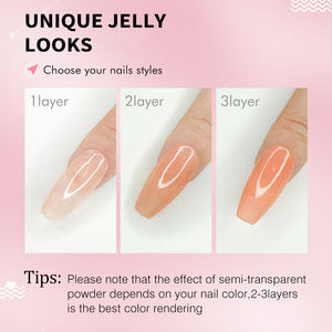 Sistema di immersione per unghie in polvere etichetta privata unghie giovani di migliore qualità in polvere di colore acrilico per immersione ad aria asciutta senza lampada a bagno di garanzia di 2 anni - Product Image 6