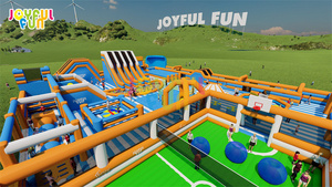 Công Viên Giải Trí Có Thể Thổi Phồng Lên Công Viên Giải Trí Trong Nhà Công Viên Giải Trí Có Thể Thổi Phồng Lên - Product Image 4