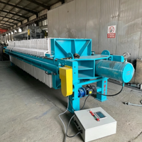 Presse à plaques et cadres hydraulique pour l'industrie de la pierre, équipement de déshydratation des boues pour l'élimination des eaux usées de la pâte de découpe de pierre
