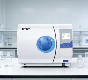 HTSY China Steam Sterilizer Autoclave veterinary <b>Table</b> Top Autoclaves 18/23L Class Autoclave Sterilizer for Sale - Product Image 1
