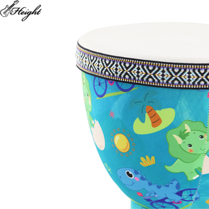 Tambour africain <span class=keywords><strong>djembé</strong></span> professionnel en gros pour enfants débutants Instrument de percussion à main pas cher pour les enfants - Product Image 6