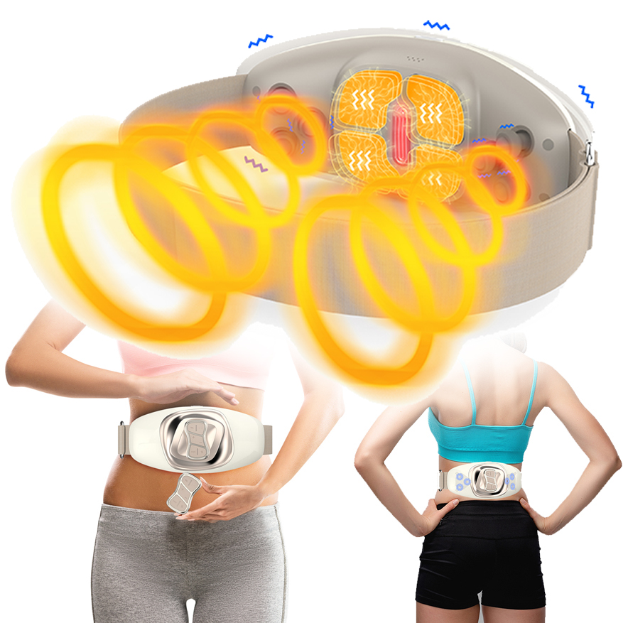Masajeador Abdominal Reductor TROONZ Cinturu00f3n Vibrador