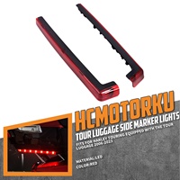 Lumière LED pour panneau latéral de coffre de moto Tour Pack pour Harley Touring Road King Road Street Glide FLTRX 2006-23