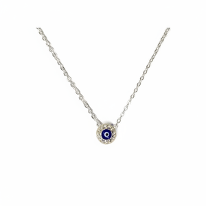 Collar con colgante de moda Diseño de mal de ojo para estilo y protección - Product Image 2