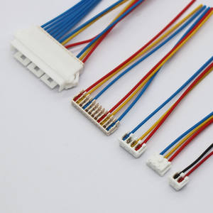 สายรัดลวดพีวีซีหุ้มฉนวนทองแดงแบบเจาะรู0.6 0.8สายเชื่อมต่อขนาด2.54มม. 1.0 2.0ขั้ว2-12P สำหรับเครื่องใช้ในบ้าน - Product Image 1