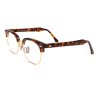 Lunettes de soleil unisexes ovales rayées légères en acétate Mazzucchelli écologique, semi-cerclées, motif écaille de diamant, qualité supérieure, directement de l'usine.