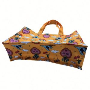 Low Moq High Quality Summer New Fashion <b>Large</b> Capacity Cotton Shopping Tote Bag Ladies Canvas Beach Handbag with Custom Logo - Product Image 4