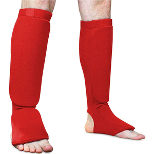 HWN-0294 # <span class=keywords><strong>Protège</strong></span>-tibias élastiques pour la boxe et le <span class=keywords><strong>karaté</strong></span> avec protection de la cheville – Protections de jambes et de mollets - Product Image 5