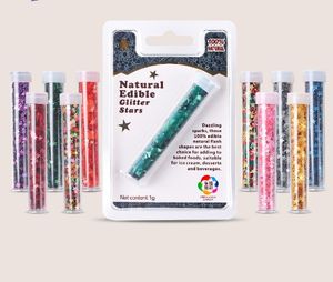 ลูกปัดลูกอมกลิตเตอร์รูปท้องฟ้าเต็มไปด้วยดวงดาว1ก. ขวดวัตถุดิบที่รับประทานได้ตกแต่งเค้กคริสต์มาสประกอบด้วยรูปดาวหัวใจ - Product Image 4