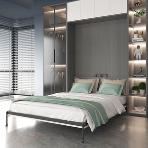 <span class=keywords><strong>Letto</strong></span> a Scomparsa Verticale Moderno Su Misura <span class=keywords><strong>Salvaspazio</strong></span> per Arredamento Casa, <span class=keywords><strong>Letto</strong></span> <span class=keywords><strong>Matrimoniale</strong></span> a Parete Pieghevole - Product Image 5