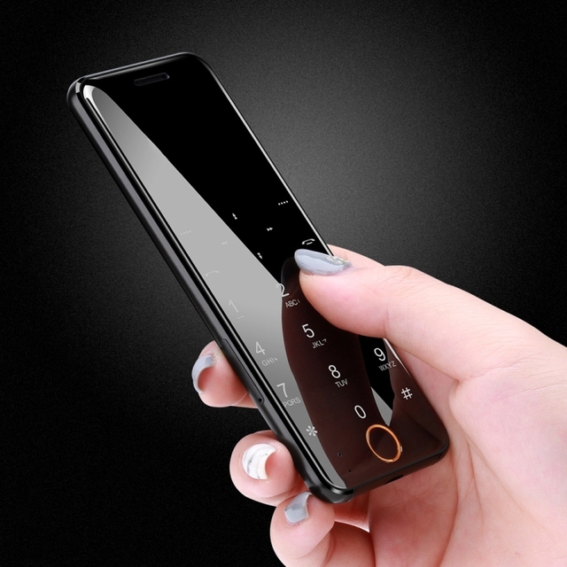 Ulcool V66+ Mini Card Small Phone 1.54 Inch Touch Screen Feature Phone MTK6261D GSM Dual SIM Mobile Phone