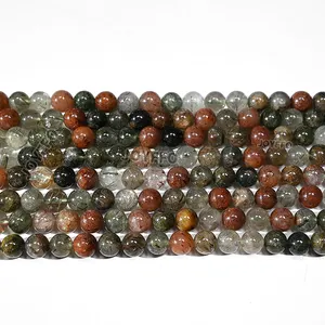 6MM 8MM 10MM pietra naturale vendita calda pietra preziosa fili di perline pietra preziosa allentata perla di pietre preziose colorate