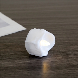 <span class=keywords><strong>Bougie</strong></span> <span class=keywords><strong>LED</strong></span> en forme de pilier LUYI pour la Saint-Valentin, lumière chaude avec effet de <span class=keywords><strong>flamme</strong></span> <span class=keywords><strong>vacillante</strong></span> réaliste, avec batterie - Product Image 3