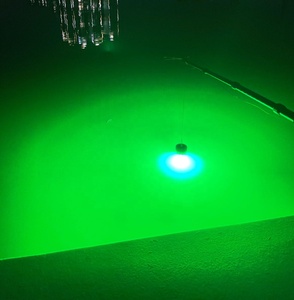 Перезаряжаемый светодиодный подводный фонарь для ловли кальмаров, зеленый, синий, белый, циановый, водонепроницаемый, для морской рыбалки - Product Image 6