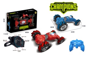 2.4G Remote Control Car Double Sided Twisted Climbing Car Hand Gesture Control RC Toy <span class=keywords><strong>Stunt</strong></span> Car with Light Music - Product Image 3