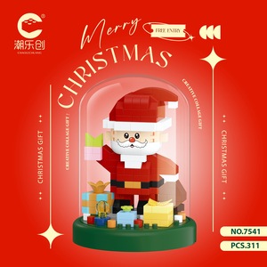 Compatible avec <span class=keywords><strong>Lego</strong></span>, mini blocs de construction <span class=keywords><strong>en</strong></span> forme de sapin de Noël, jouet éducatif pour enfants de 7 à 14 ans - Product Image 4