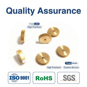 Ingranaggio Cilindrico in Ottone di Precisione OEM, Vendita Calda - Product Image 4