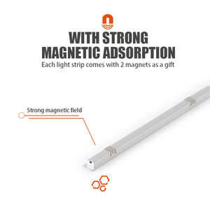 Schrank licht profil Aluminium-<span class=keywords><strong>LED</strong></span>-Licht Magnet zähler unter Garderoben schrank leuchte - Product Image 6