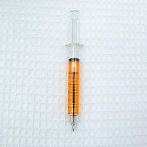 Disesuaikan bentuk jarum suntik Logo pena injeksi medis hadiah promosi untuk rumah sakit dokter Suster membuat plastik menampilkan cairan - Product Image 6