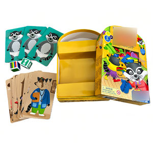 Wholesale Custom Design <b>Board</b> <b>Game</b> With <b>Logo</b> Personalized Funny Paper Card <b>Game</b> For Kids - Product Image 3