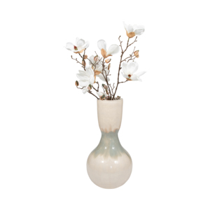 Vaso in metallo a forma di bottiglia per l'arredamento del soggiorno, vaso per fiori per camera da letto, ufficio, mensola, consolle, tavolo, casa - Product Image 2