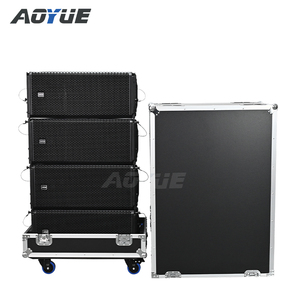 H-30A line array dual 10 inch neodymium active outdoor Pa speaker dj professional active dsp stage speakers - Product Image 5