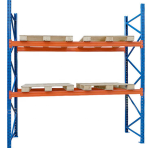 Estante de almacenamiento con revestimiento de pintura, estantería industrial de alta resistencia, estantera - Product Image 5