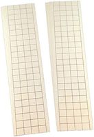 Lot de 24 panneaux de colle de remplacement jetables pour piège à insectes Fly Light 5 "x 17" Grille solide anti-moustiques Lampe antiparasitaire pour