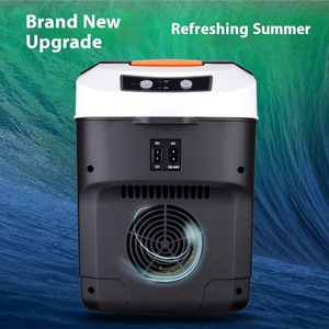 Portable Mini Fridge 12V <b>24V</b> Dual-Use for Car & Home for Truck & Household Cross-Border Dropshipping <b>Battery</b>-powered Car Fridge - Product Image 3