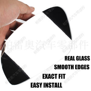 Espejo Retrovisor Lateral Derecho para Auto Wolf Lake 1C1857222B para Volkswagen Beetle 1999-2010, Repuesto de ABS Negro - Product Image 5