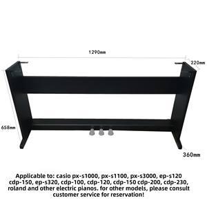 สำหรับ<span class=keywords><strong>คา</strong></span>สิโอ CDP-S160 ออร์แกนอิเล็กทรอนิกส์ เปียโนไฟฟ้าอเนกประสงค์พร้อมโครงไม้และแป้นเหยียบสามตัว PXS1100/1000/โครงไม้ระนาด - Product Image 6