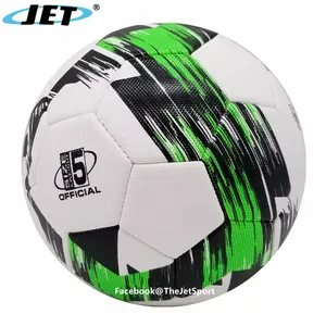 Спортивный мяч для ног развлечений из натуральной и PU искусственной кожи футбольный мяч