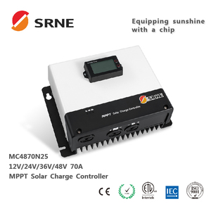 Controlador <span class=keywords><strong>Solar</strong></span> MPPT 70A BT Pantalla LCD 12/24/48V Controlador de carga de reconocimiento automático Controlador de iluminación de carga <span class=keywords><strong>solar</strong></span> de 250V - Product Image 6