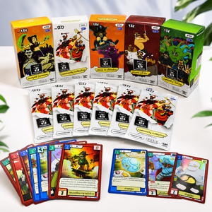 Customizable Logo and Packaging Holographic Printed Surface 350gsm Glossy Paper TCG Game Trading <strong>Cards</strong> - Product Image 1