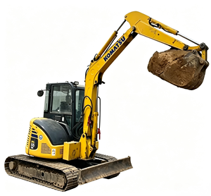 Excavadora Usada Original de Japón, Komatsu PC55mr, Mini Excavadora PC55, Excavadora Hidráulica de 5 Toneladas en Venta - Product Image 1