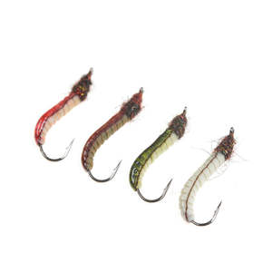 Hameçon <span class=keywords><strong>de</strong></span> pêche à la mouche en nickel noir, corps long incurvé, pour la pêche à la mouche, mouches, mites, ver <span class=keywords><strong>de</strong></span> <span class=keywords><strong>terre</strong></span>, hameçon nu, tailles 12/13 - Product Image 5